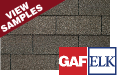 GAF roofing color samples